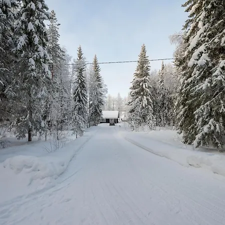 Laehderinne - 2 Bedroom Log Cabin, Private Beach, Wifi & Sauna Puolanka Exterior photo