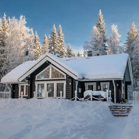 Laehderinne - 2 Bedroom Log Cabin, Private Beach, Wifi & Sauna Puolanka Exterior photo